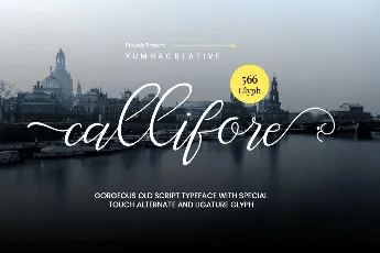 Callifore font