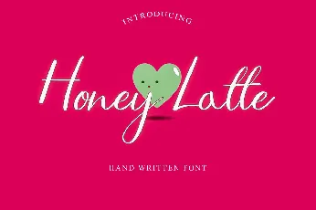 Honey Latte font