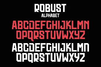 ROBUST font