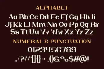 Dagon Scale font