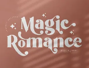 Magic Romance font