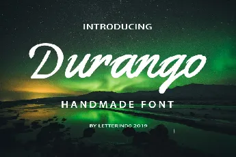 DURANGO Script font