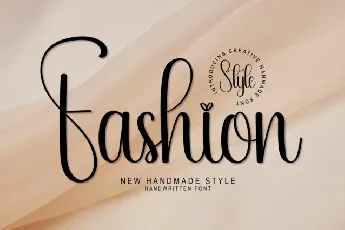 Fashion Script font