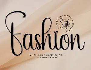 Fashion Script font