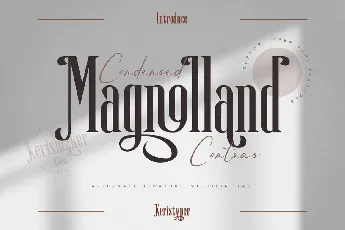 Magnolland font