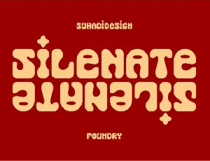 Silenate Display font