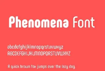 Phenomena Free font