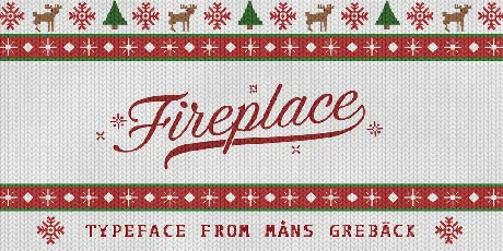 Fireplace PERSONAL USE ONLY font