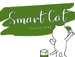 Smart Cat font