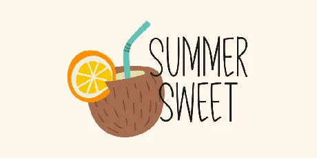 I Love Summer font