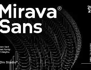 Mirava font