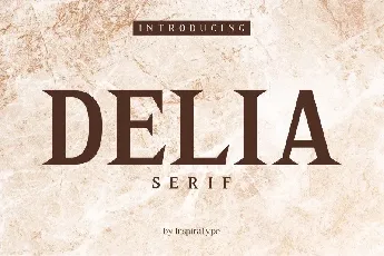 Delia font