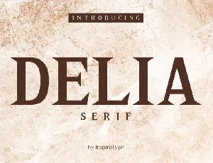 Delia font