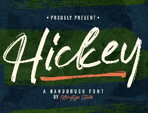 Hickey font