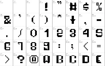 Pixelfy font