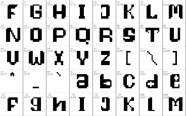 Pixelfy font