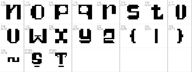 Pixelfy font