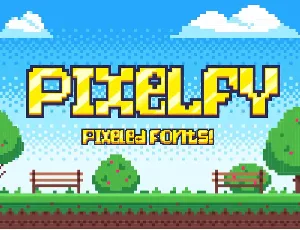 Pixelfy font