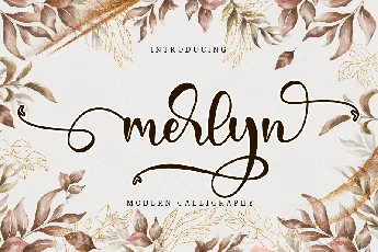 Merlyn font