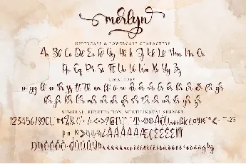 Merlyn font