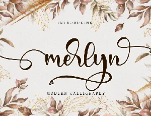 Merlyn font