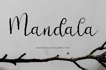 Mandala font