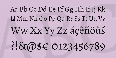 Alegreya font