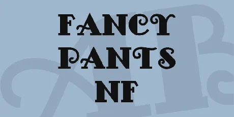 Fancy Pants NF font