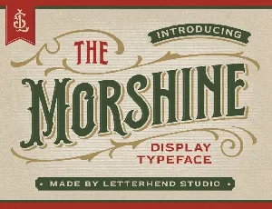 The Morshine font