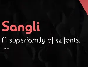 Sangli font