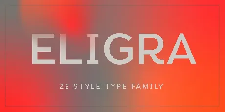 Eligra font