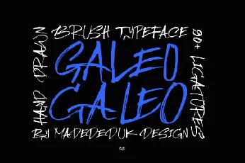 Galeo Marker font