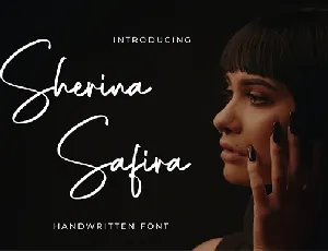 Sherina Safira font