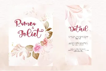 Declaration of love - Personal font