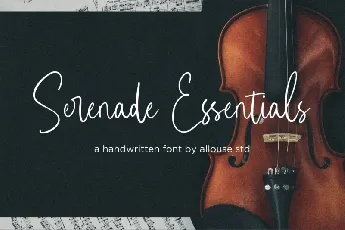 Serenade Essentials font