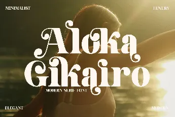 Aloka Gikairo font