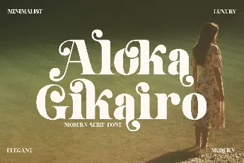 Aloka Gikairo font