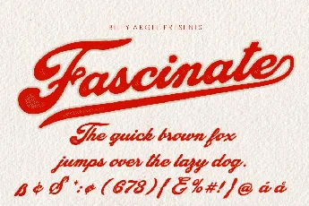 Fascinate font