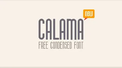 Calama Typeface font