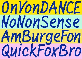 NoNonSense font