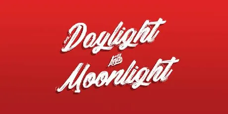 Daylight & Moonlight font