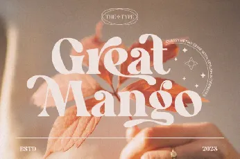 Great Mango font