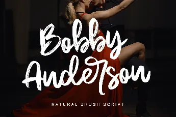 Bobby Anderson - Personal Use font