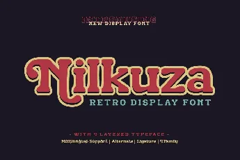 Nilkuza font