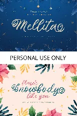 Mellita font