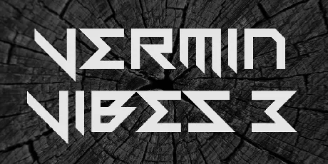 Vermin Vibes 3 font