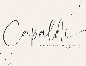 Capaldi font