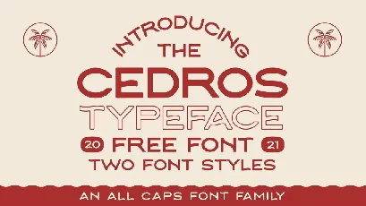 Cedros font