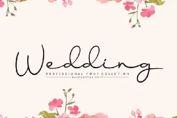 Wedding Handwritten font