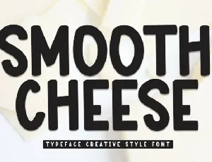 Smooth Cheese Display font